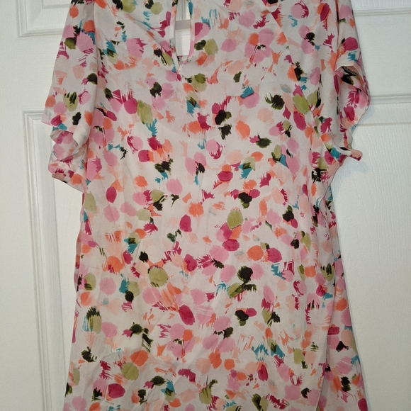 3/$25 Liz Claiborne Abstract Top NWT XL - Picture 3 of 8